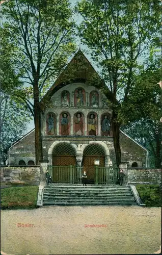 Ansichtskarte Goslar Domkapelle 1912