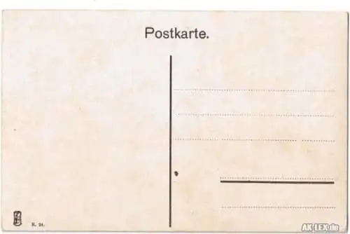 Postcard Hirschberg (Schlesien) Jelenia Góra Der Kynast Burghof 1920