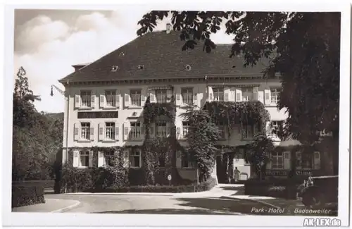 Badenweiler Park-Hotel - Foto-AK