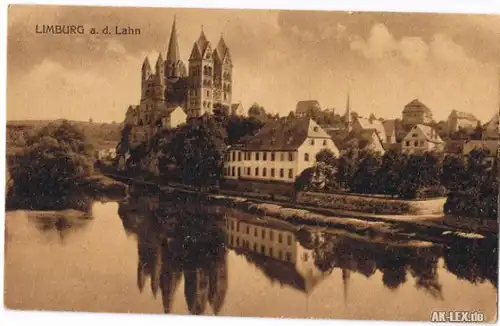 Ansichtskarte Limburg (Lahn) Panorama 1919