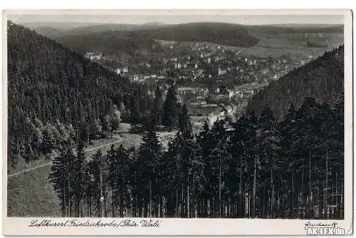 Friedrichroda Panorama - Ansicht