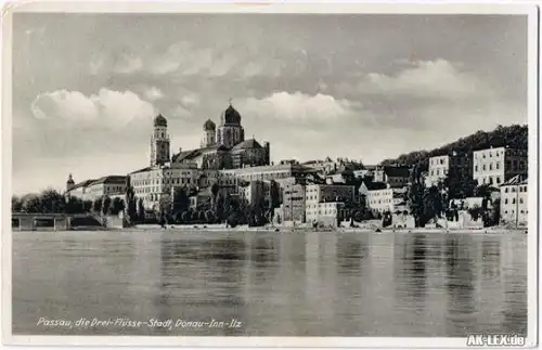 Passau die Drei-Flüsse-Stadt, Donau - Inn -Ilz