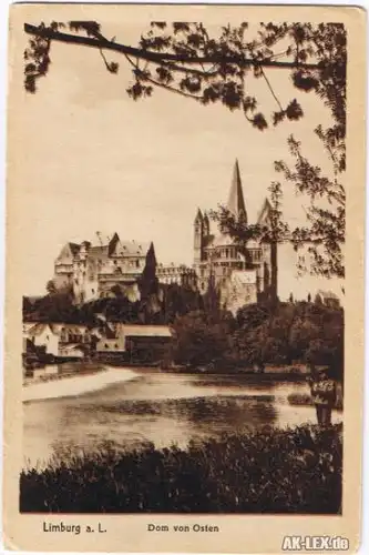 Limburg (Lahn) Dom von Osten - ca 1926
