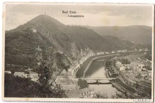 Bad Ems Panorama - Ansicht ca 1928