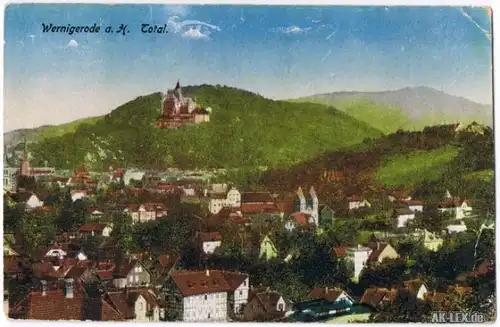 Wernigerode Panorama - Ansicht