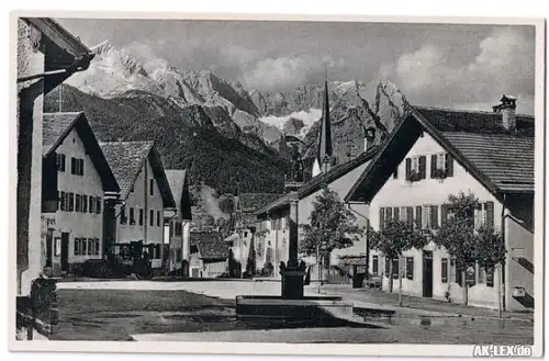 Garmisch-Partenkirchen Floriansplatz - ca.1930