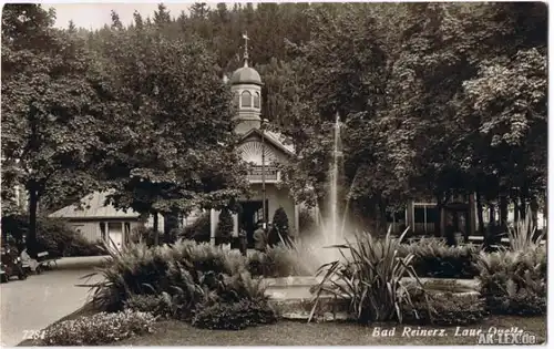 Bad Reinerz Laue Quelle gel.1940 - Foto AK