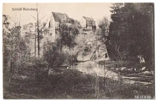 Reinsberg (Sachsen) Schloß  Reinsberg ca. 1924