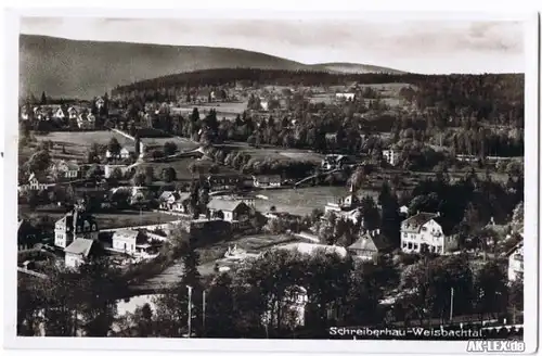 Schreiberhau Panorama - gel. 1933