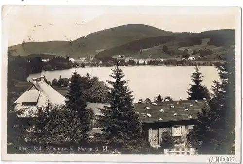 Titisee-Neustadt Panorama - Foto AK