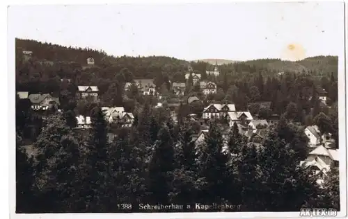 Schreiberhau Panorama  - Foto AK 1930