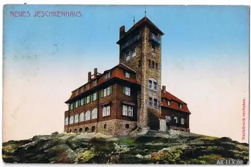 Reichenberg Neues Jeschkenhaus ca. 1911