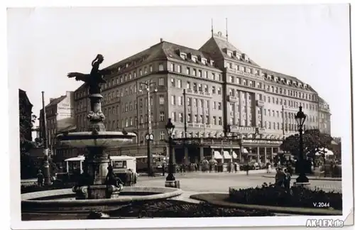 Pressburg Hotel Savoy ca. 1932 - Foto AK
