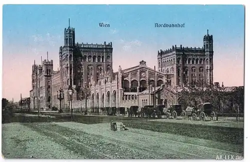 Wien Nordbahnhof ca. 1914