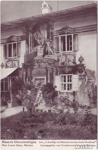 Oberammergau Haus in Oberammergau ca. 1930