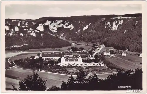 Beuron Foto Ak - Panorama ca. 1940