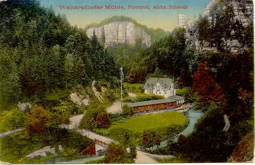 0 Waltersdorfer Mühle, Polenztal, sächs. Schweiz