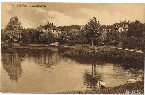 Bad Lausick Villenkolonie ca. 1918