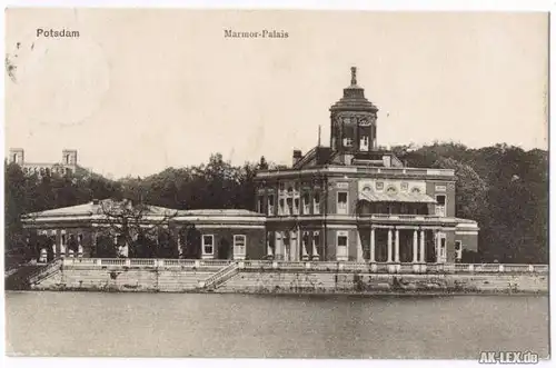 Potsdam Marmor-Palais gel. 1907