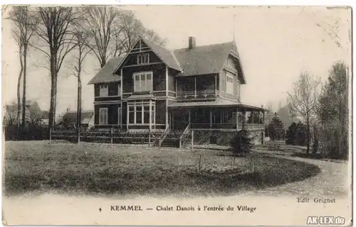 Kemmel (bei Heuvelland) Chalet Danois a l´entree du Vill