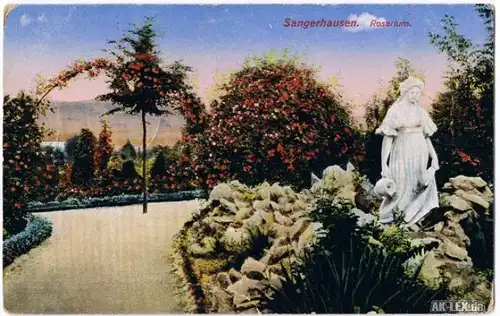 Sangerhausen Rosarium  gel. 1917