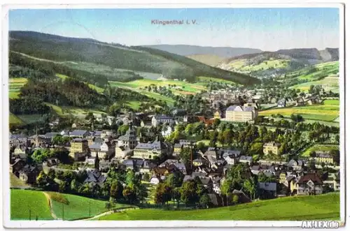 Klingenthal Panorama ca 1918