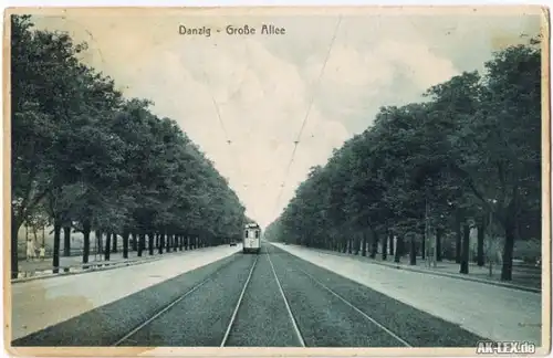 Danzig Große Allee ca. 1920
