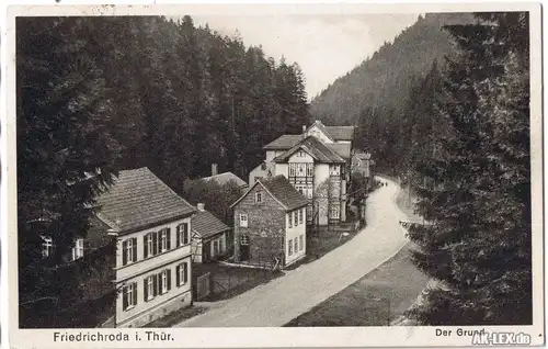 Friedrichroda Der Grund gel 1942