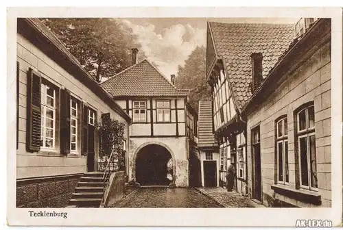Tecklenburg Restaurant Bismarckhalle 1928