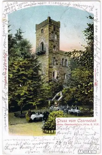Ansichtskarte Cunewalde (Oberlausitz) Aussichtsturm - Cz