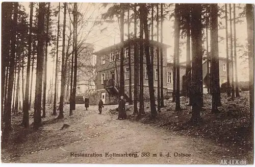 Löbau Restauration Kottmarberg, 583m ü.-d. Ostsee ca 191