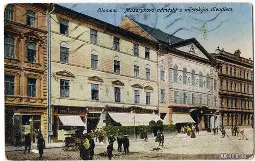 Olmütz Platz Masarykovo gel. 1932