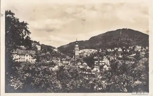Baden-Baden Baden-Baden - Blick vom Rondell, gel. 1930