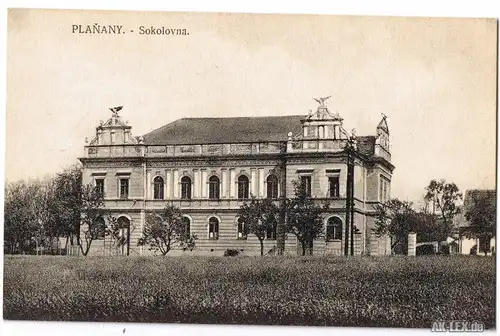 Planany Sokolovna ca. 1918