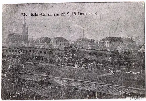 0 Eisenbahn-Unfall am 22.9. 1918