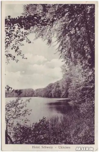 Eutin Ukleisee (Holsteinische Schweiz), gel. 1930