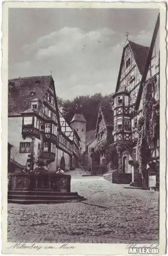 Miltenberg (Main) Schnatterloch  gel. 1939