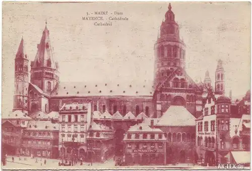 Mainz Mainzer Dom ca1920