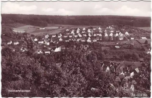 Helmarshausen :: Bad Karlshafen Panorama - Ansicht  ca  1967 - Foto AK