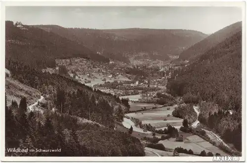 Bad Wildbad Blick ins Tal