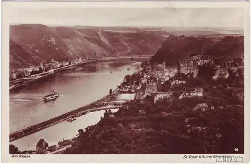 Sankt Goar am Rhein St. Goar & Ruine Rheinfels