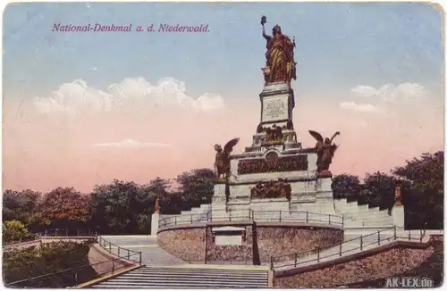 Rüdesheim (Rhein) National-Denkmal a. d. Niederwald