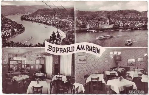 Boppard Hotel Hubertus Innenansicht und Ortsansichten