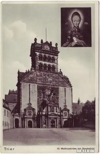 Trier St. Matthiaskirche mit Gnadenbild