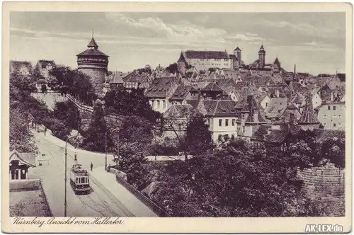 Nürnberg Ansicht vom Hallertor
