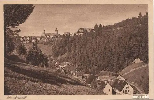 Freudenstadt Panorama ca. 1928