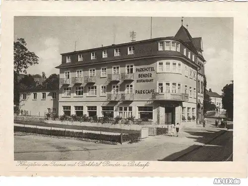 Königstein (Taunus) Parkhotel Bender u. Park Cafe ca 193