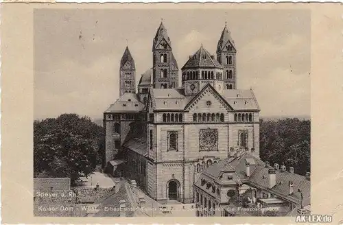 Speyer Kaiser-Dom gel. 1935