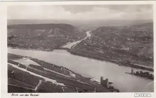 Bingen am Rhein Panorama - Blick von der Rossel - Foto A