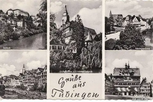 Tübingen Mehrbildkarte